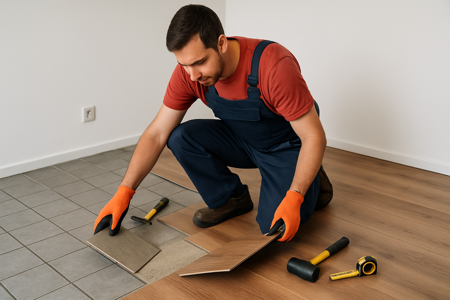 Manutenção e troca de pisos em casa